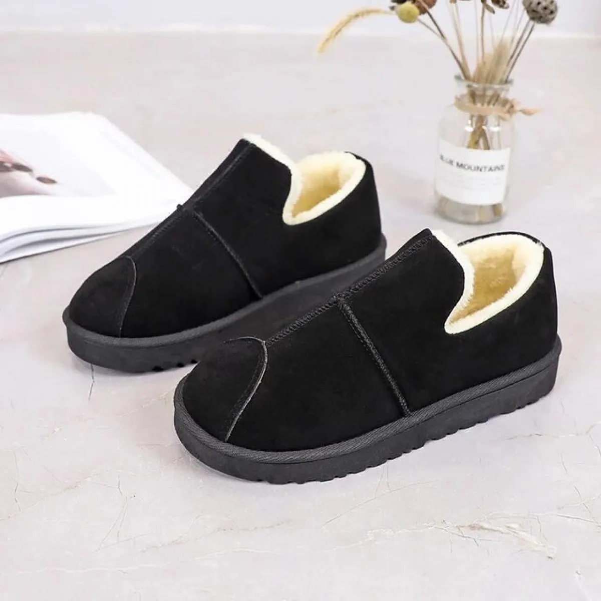 2023 Stivali da neve Tubo corto da donna Scarpe di cotone ispessito Antiscivolo Scarpe invernali nuove Scarpe da donna per stude