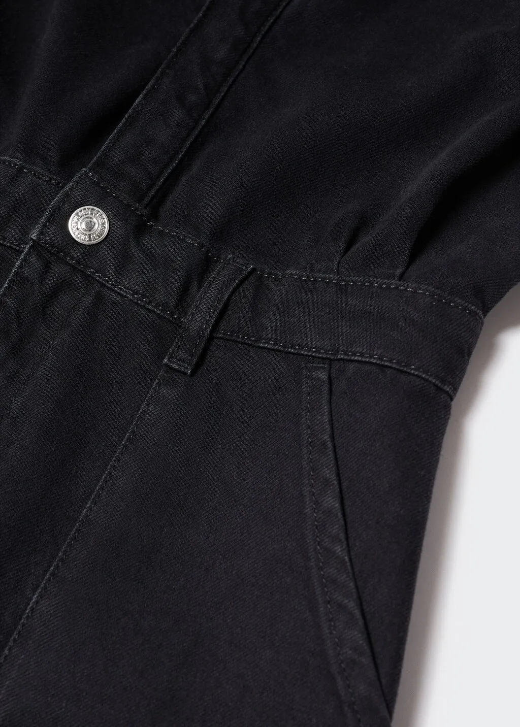 Abito a tuta denim lungo