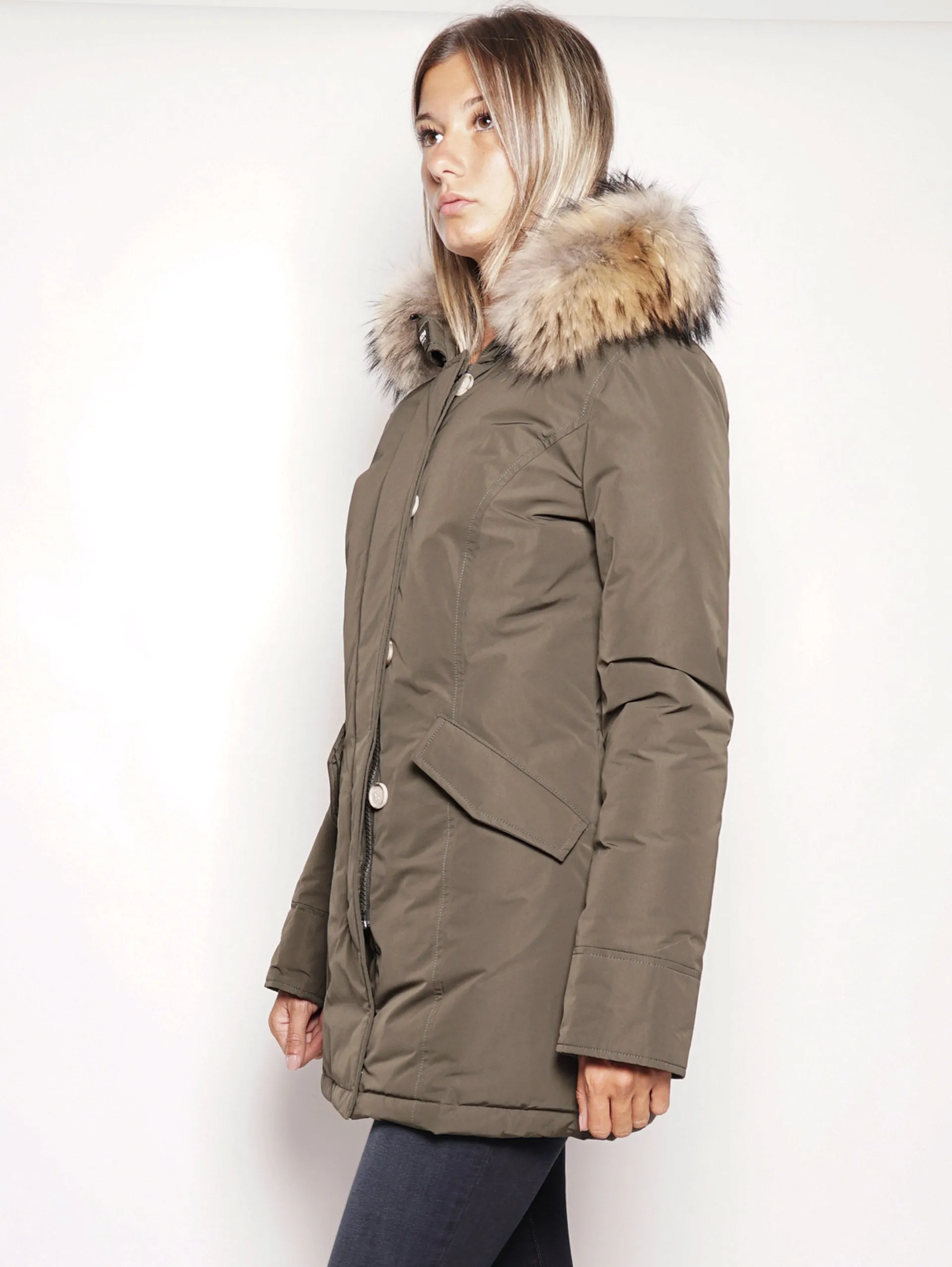 Arctic Parka in Shape Memory  Verde