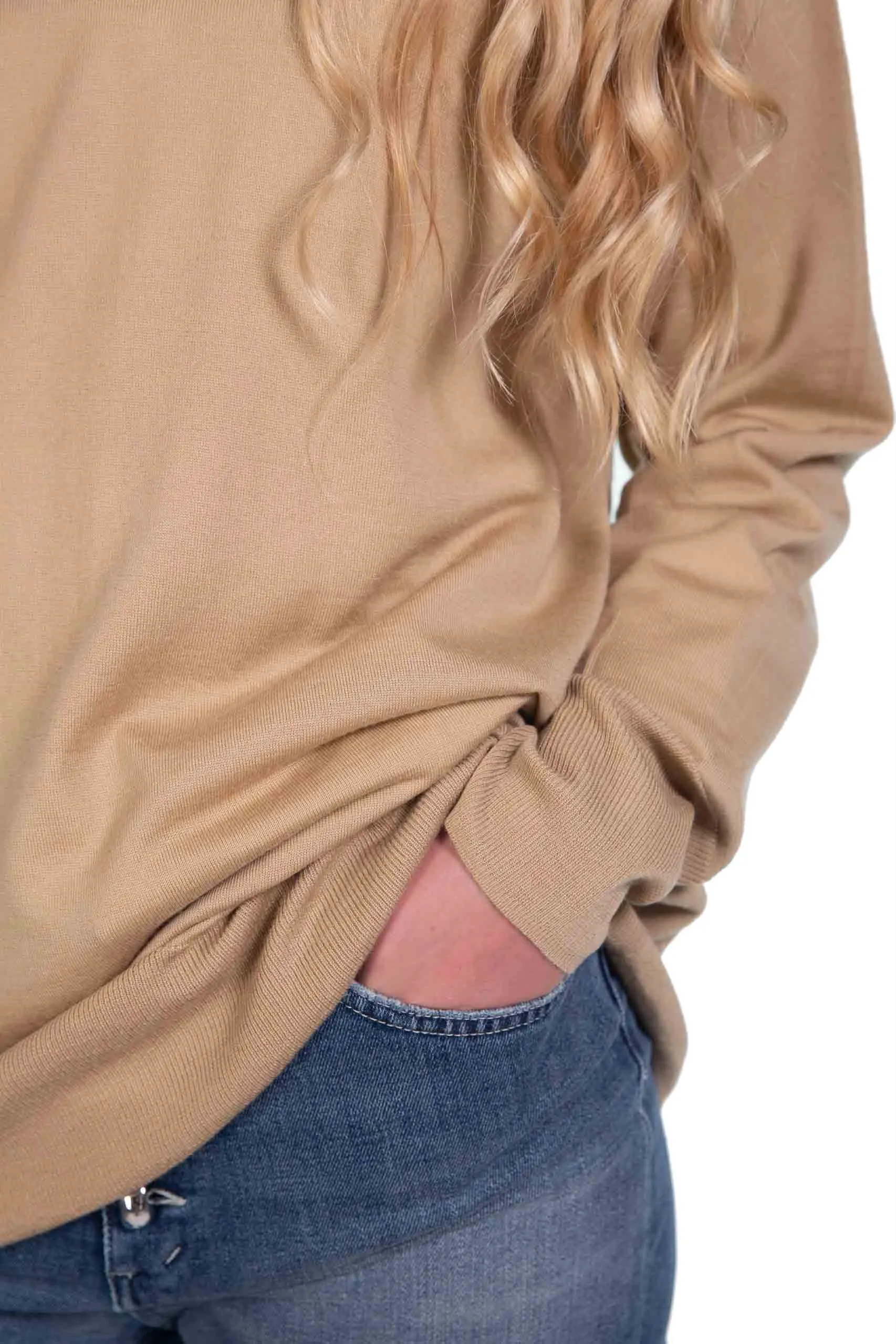 ASPESI  maglione con scollo a V in lana merino