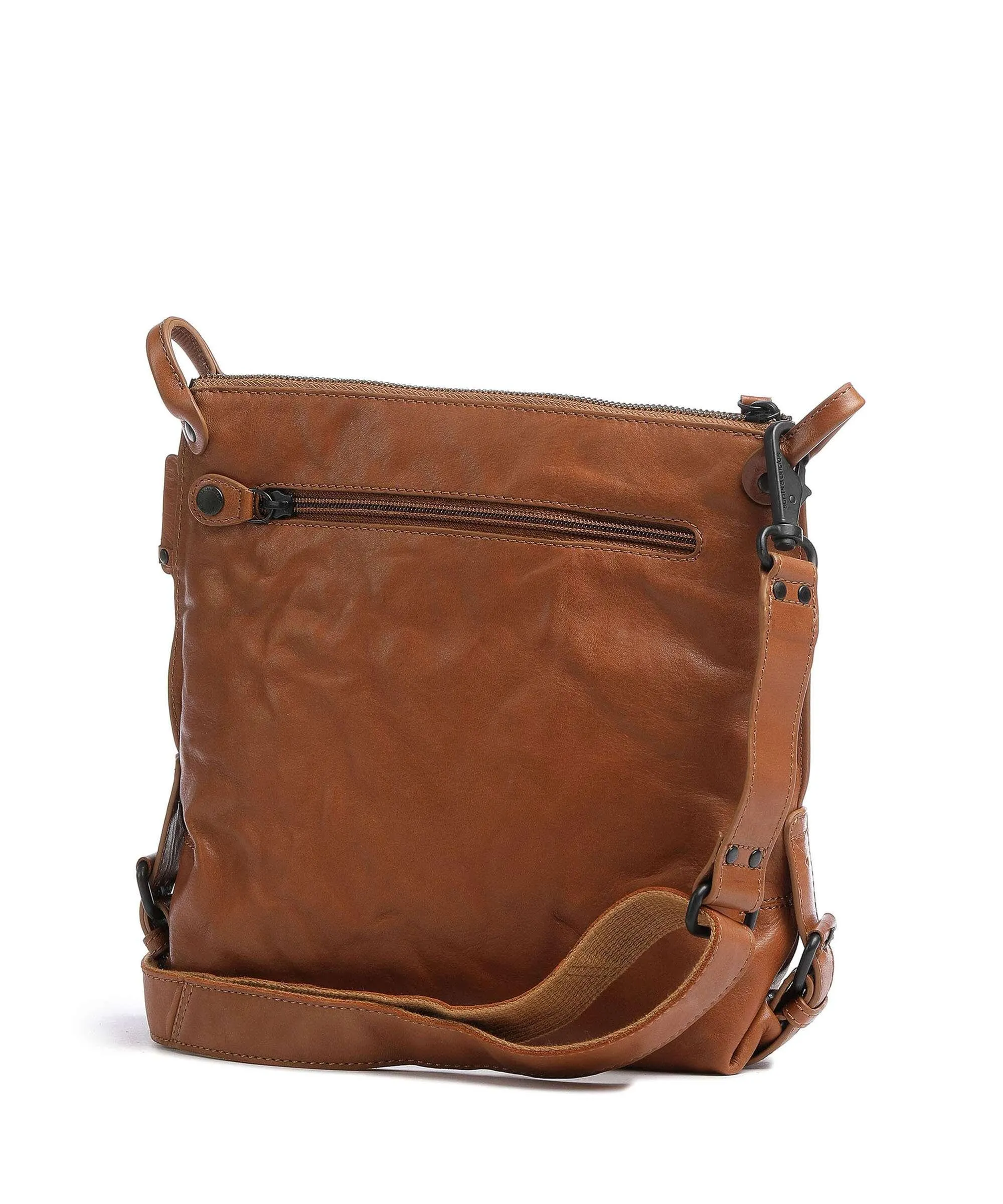  Aunts & Uncles Grandma's Luxury Club Mrs. Raisin Cookie Borsa a tracolla pelle di vacchetta grana cognac  