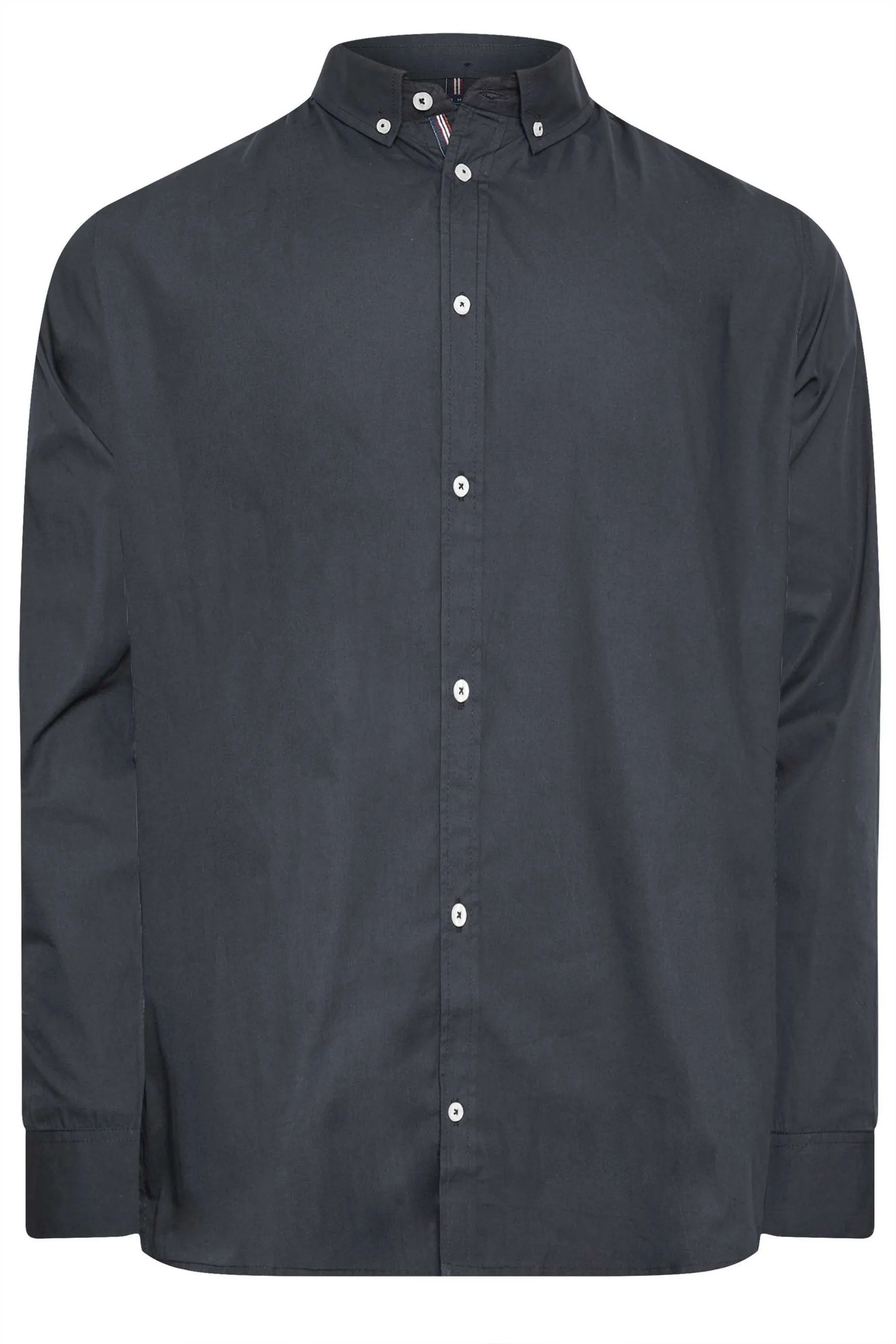 BadRhino Big & Tall 100% Camicia a maniche lunghe in popeline di cotone    