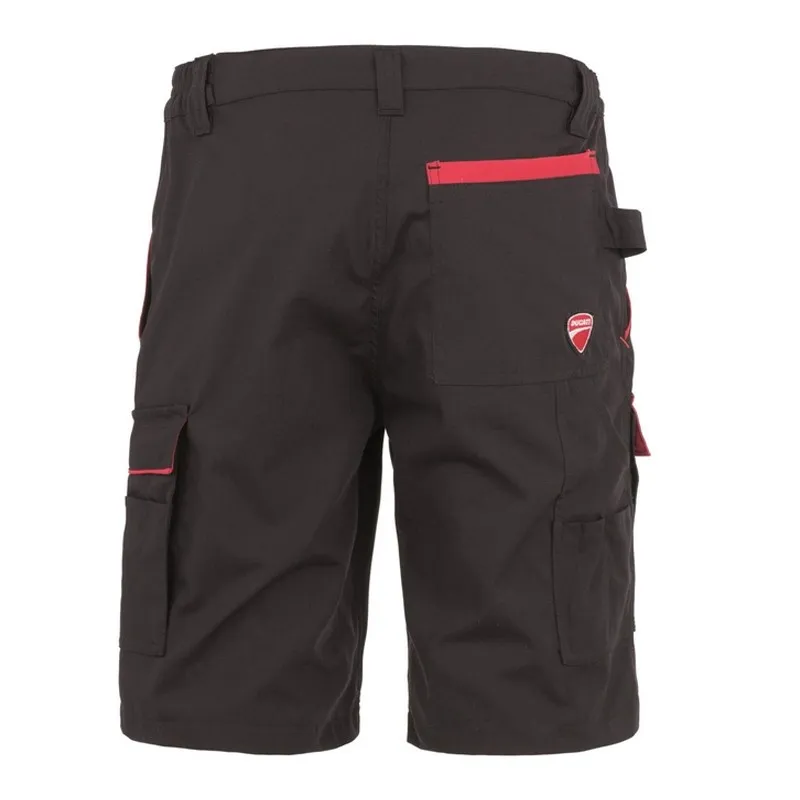 Bermuda da Lavoro Ducati Multitasche con Tessuto Ripstop INN-SCREW