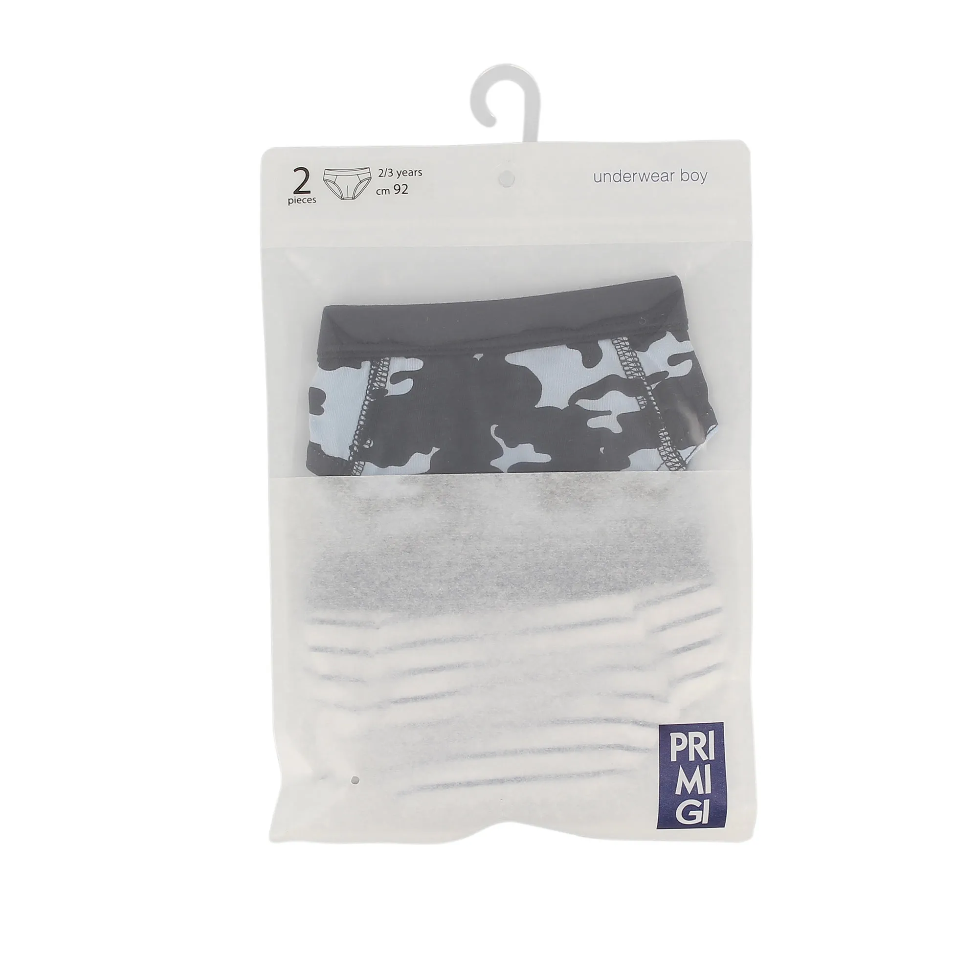 Bipack slip da bambino, bianco            