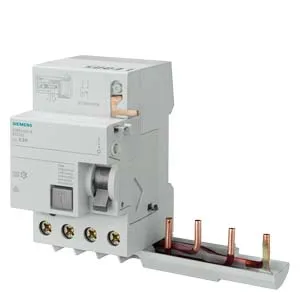 Blocco Differenziale, a 4 poli, tipo A, In: 40 A, 300 mA, Un AC: 400 V, per 5SY - SIEMENS 5SM26426 