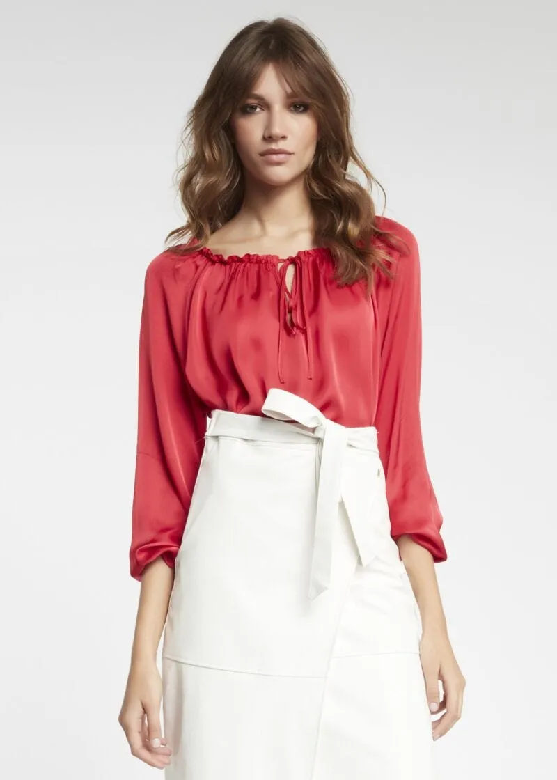 Blusa in viscosa