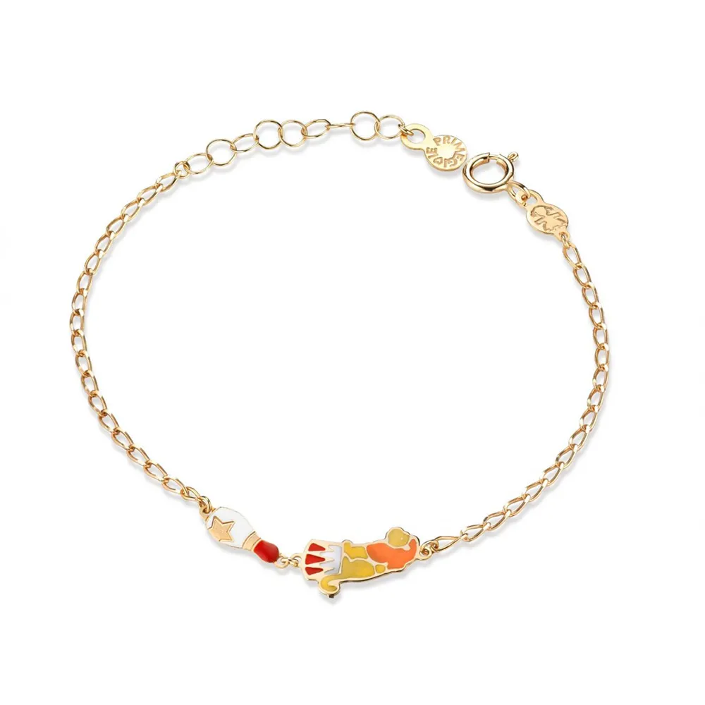 Bracciale Le Bebè in Oro Giallo con Sagome | Circo – Primegioie – PMG167