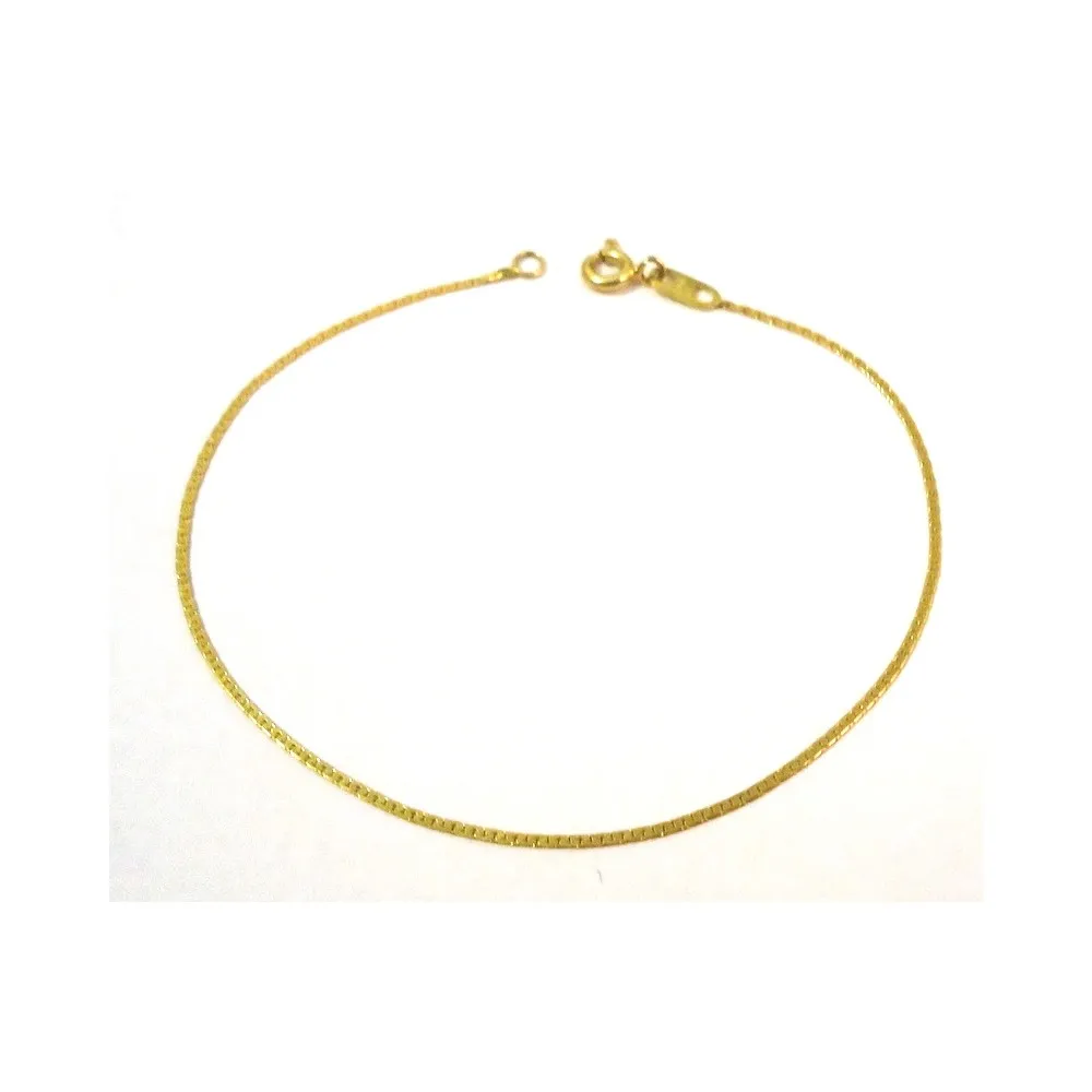 BRACCIALE UNISEX IN ORO GIALLO 18 KT
