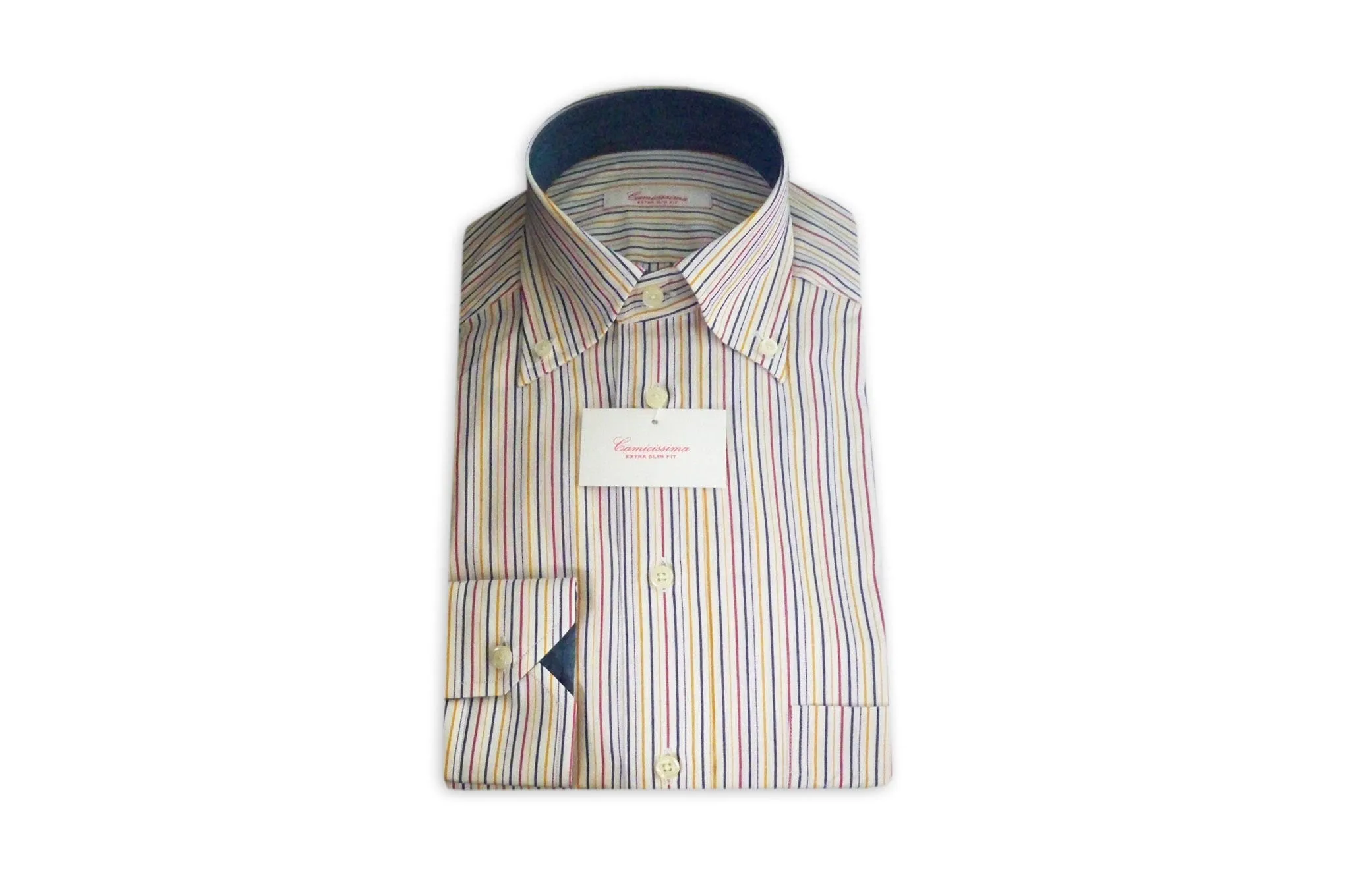 Camicia 100% cotone extraslim button down    
