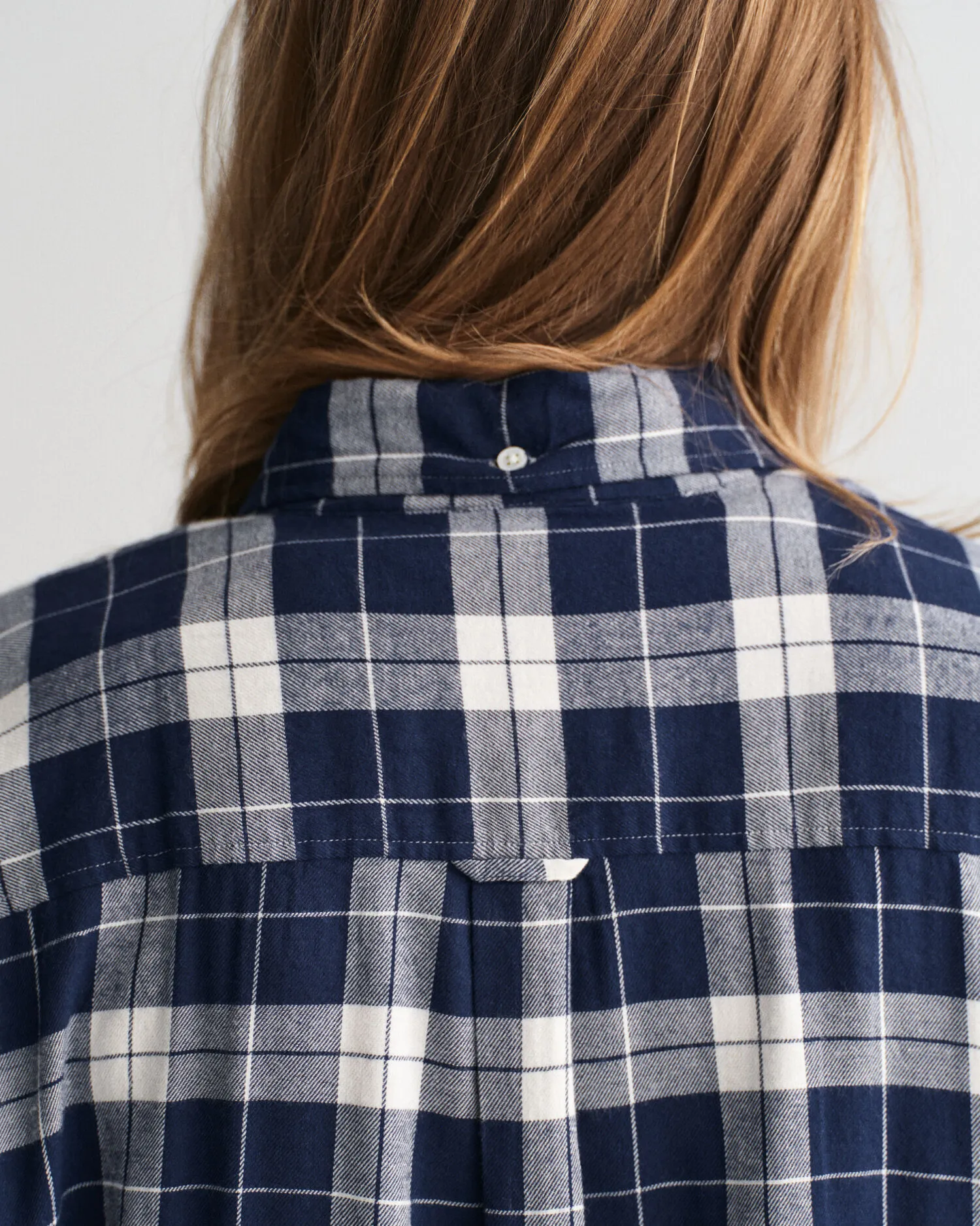 Camicia a quadri in flanella oversize    