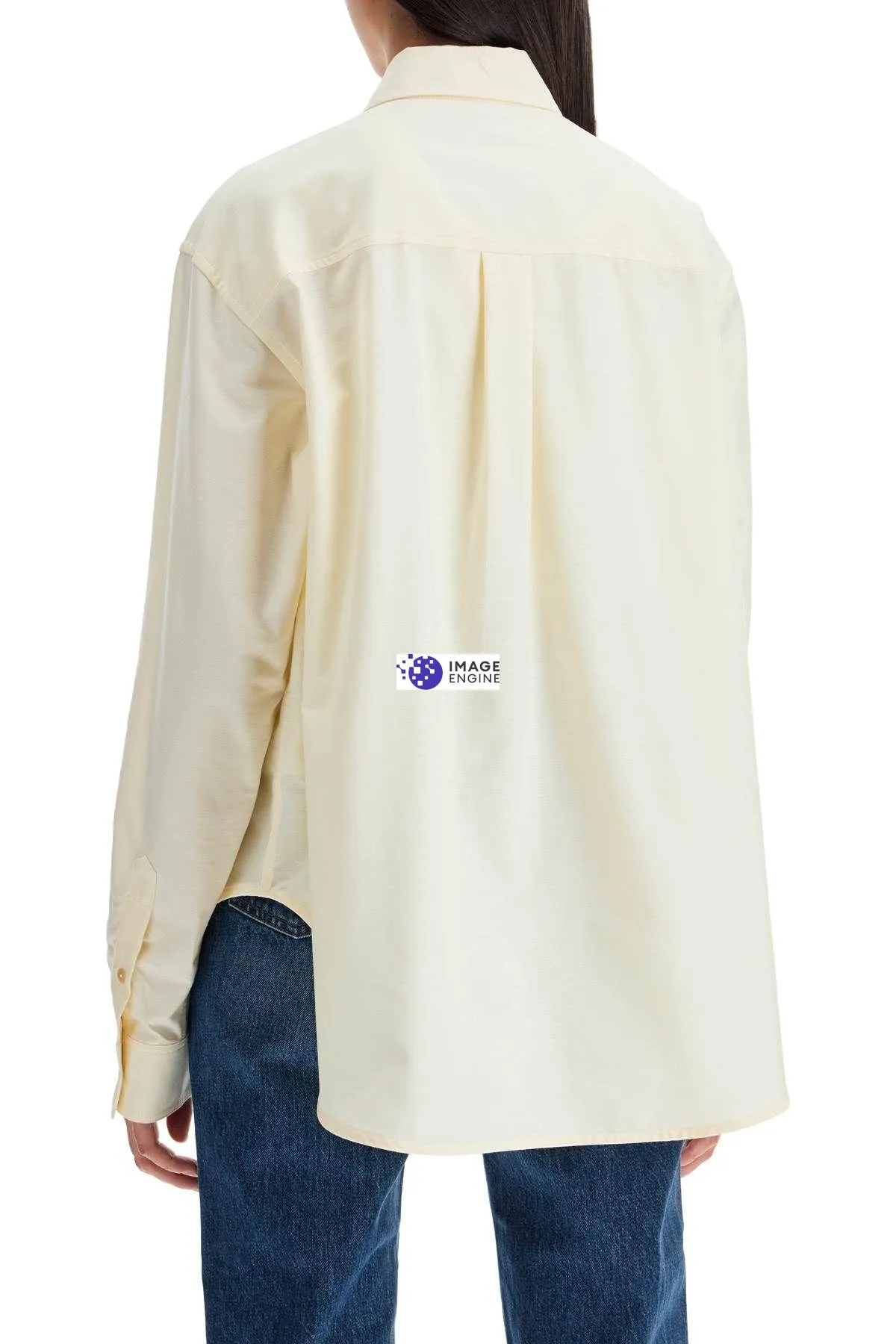 Camicia ampia in Oxford organico