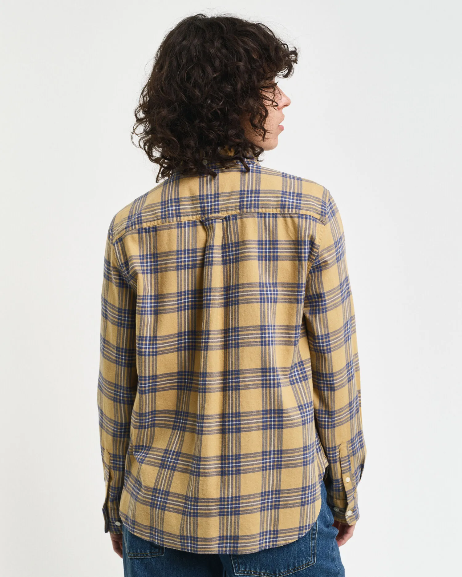 Camicia in flanella a quadri regular fit    