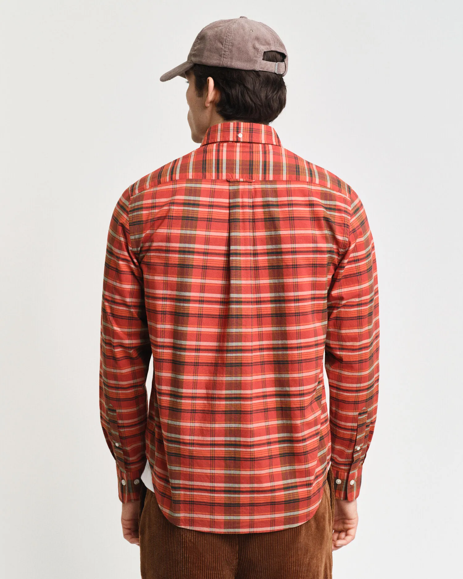 Camicia in popeline Archive a quadri regular fit    