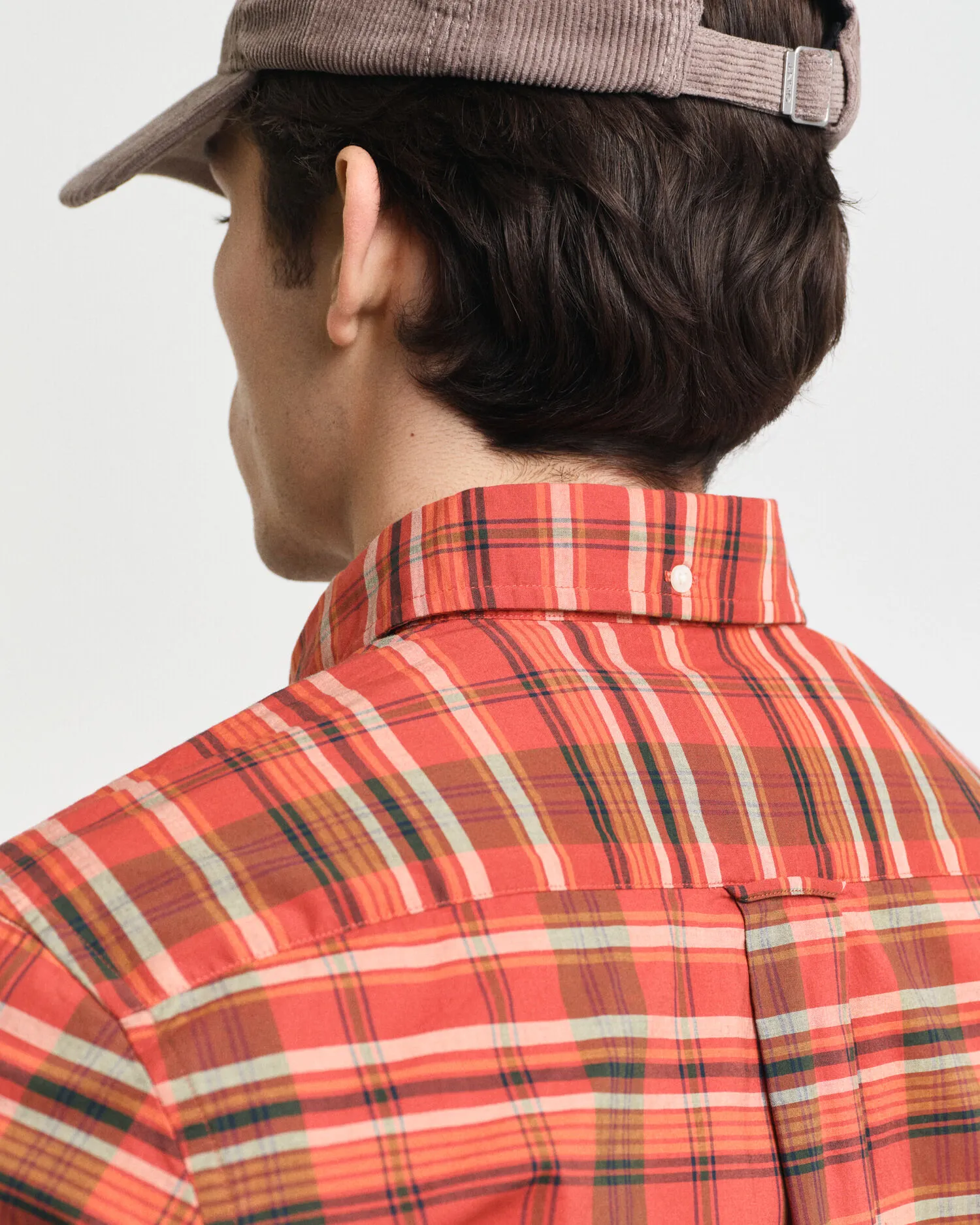 Camicia in popeline Archive a quadri regular fit    