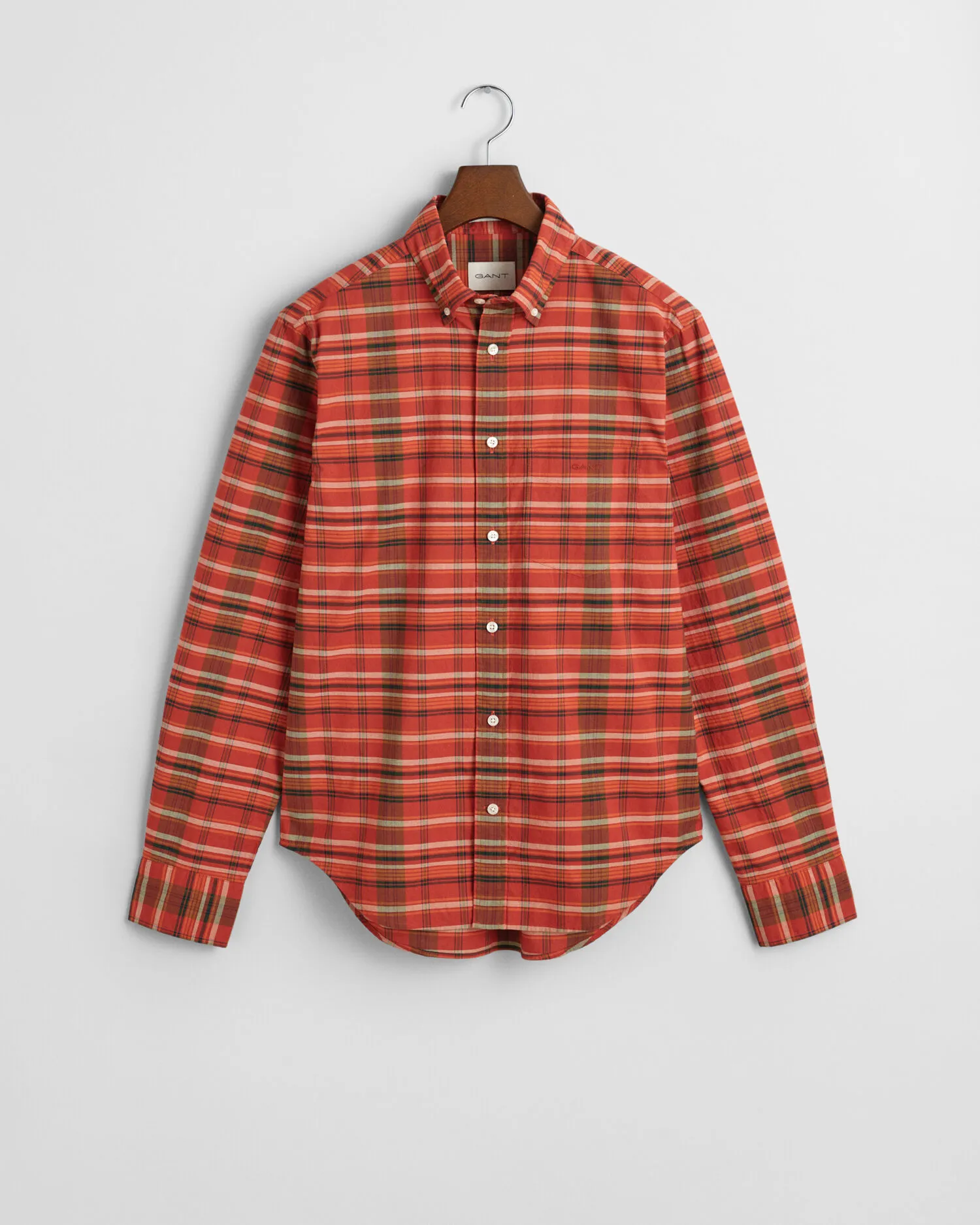 Camicia in popeline Archive a quadri regular fit    
