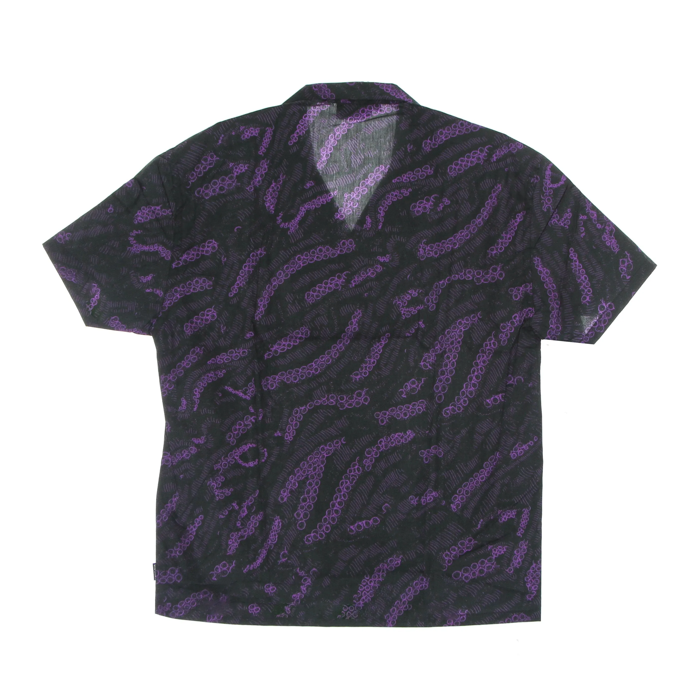 Camicia Manica Corta Uomo Sci-fi Shirt Black