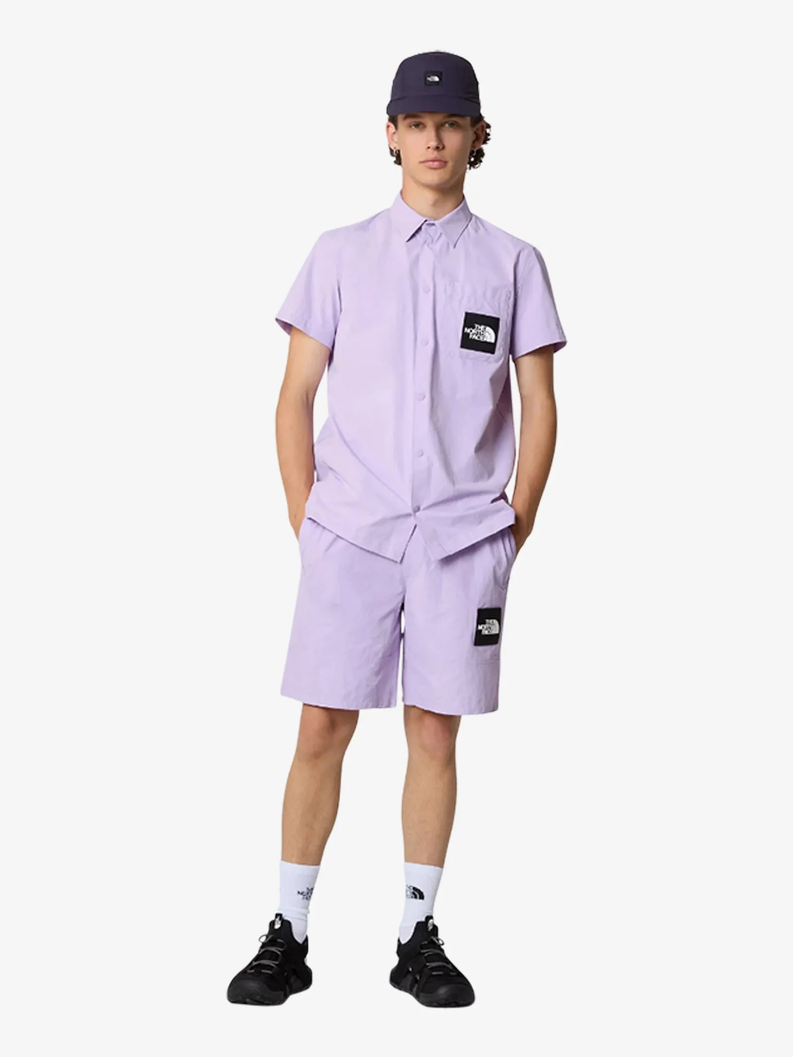 Camicia Murray con bottoni NF0A879P uomo lilla