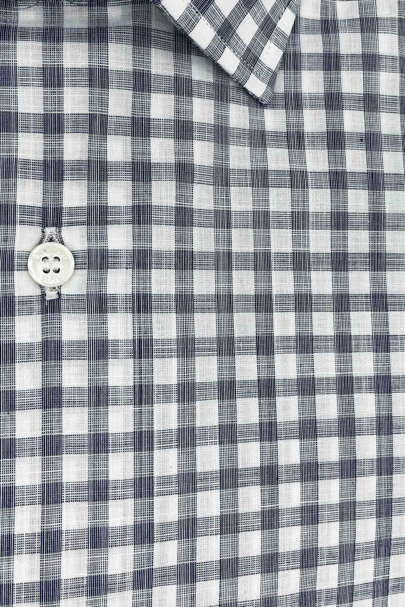 Camicia regular a quadri