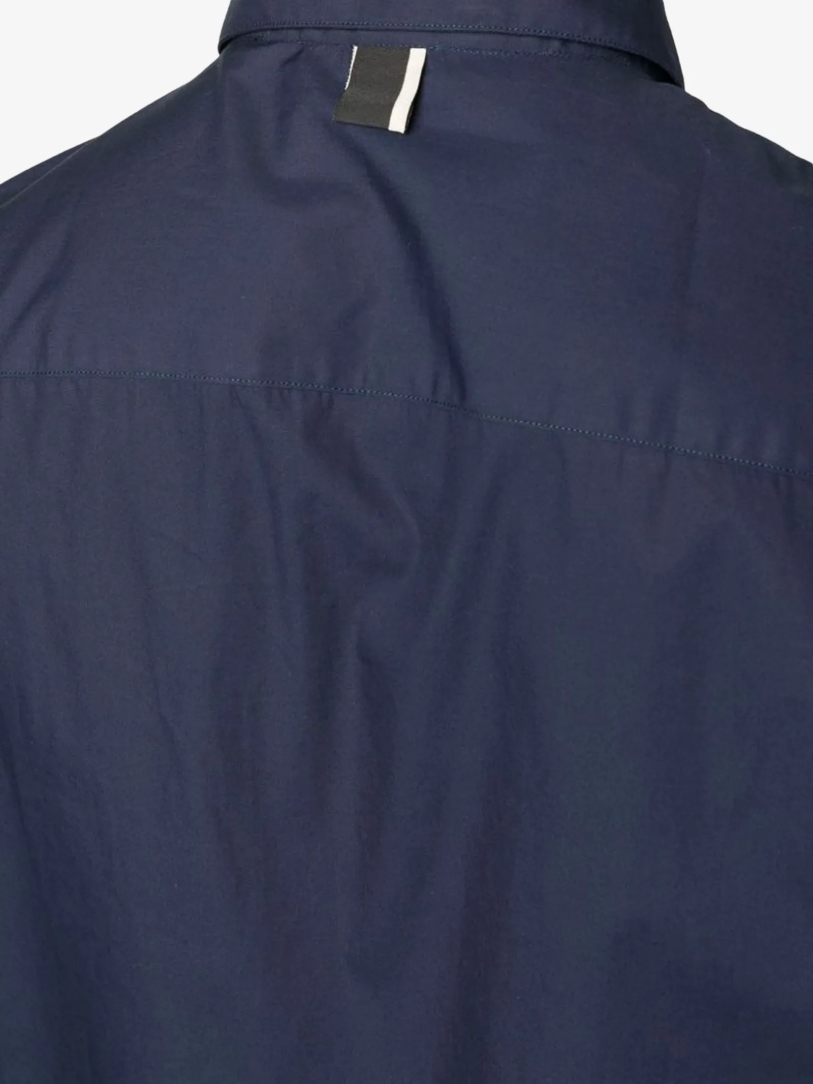 Camicia uomo blu scuro in cotone