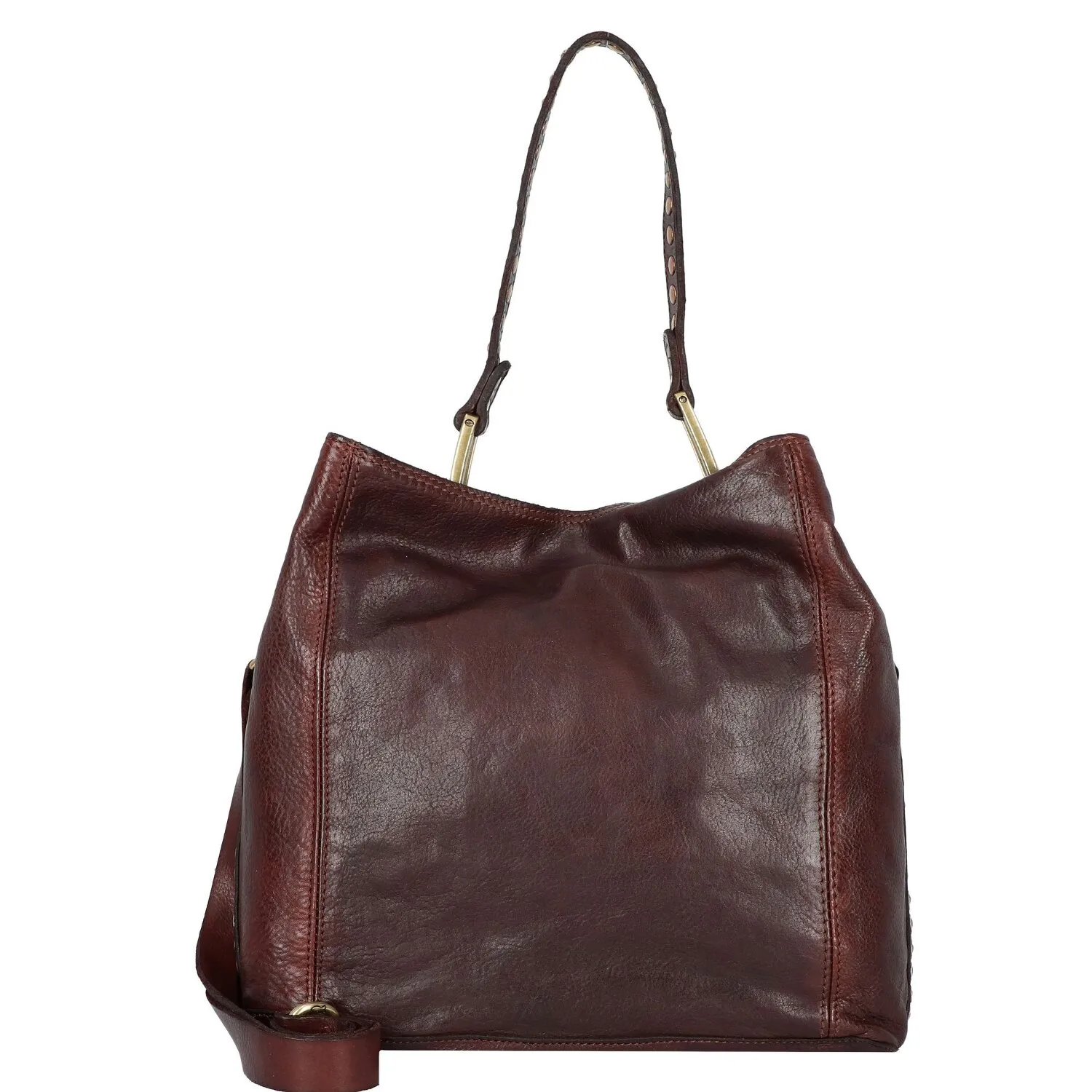 Campomaggi Borsa a tracolla in pelle 30 cm