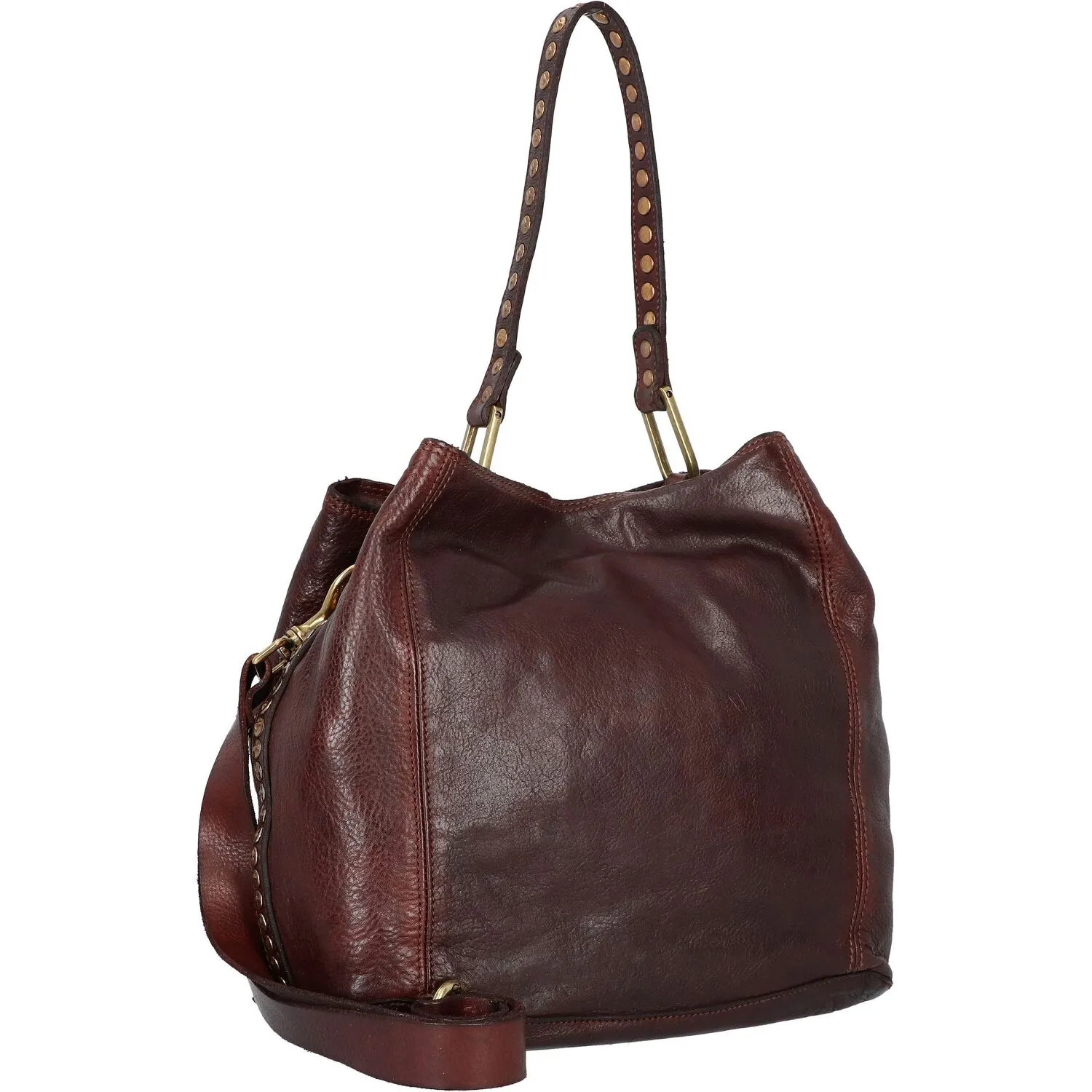 Campomaggi Borsa a tracolla in pelle 30 cm