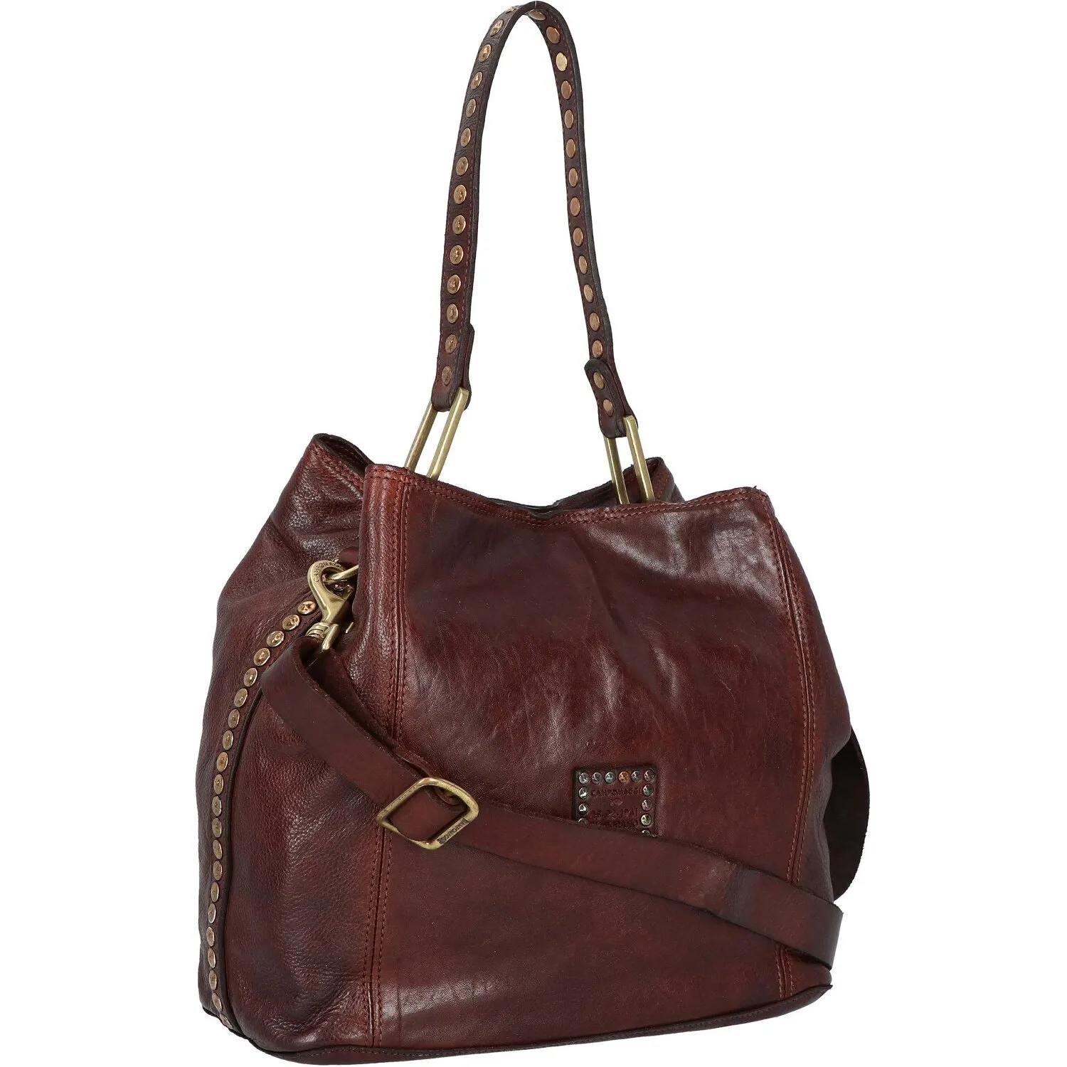 Campomaggi Borsa a tracolla in pelle 30 cm