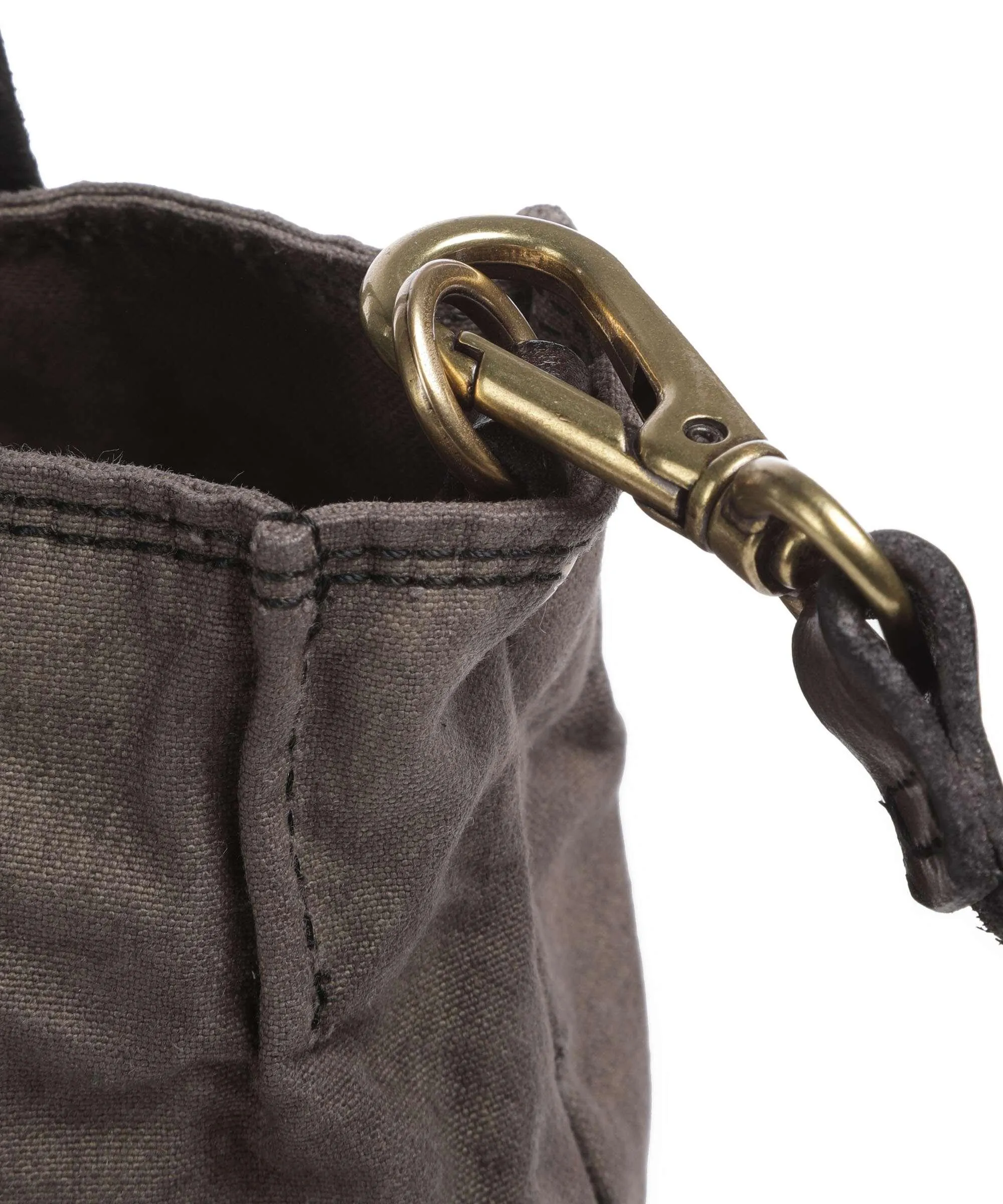  Campomaggi Borsa shopper tela grigio  