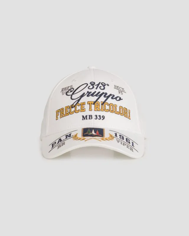 Cappellino bianco da uomo Aeronautica Militare