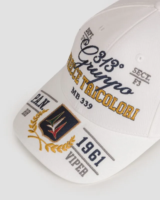 Cappellino bianco da uomo Aeronautica Militare