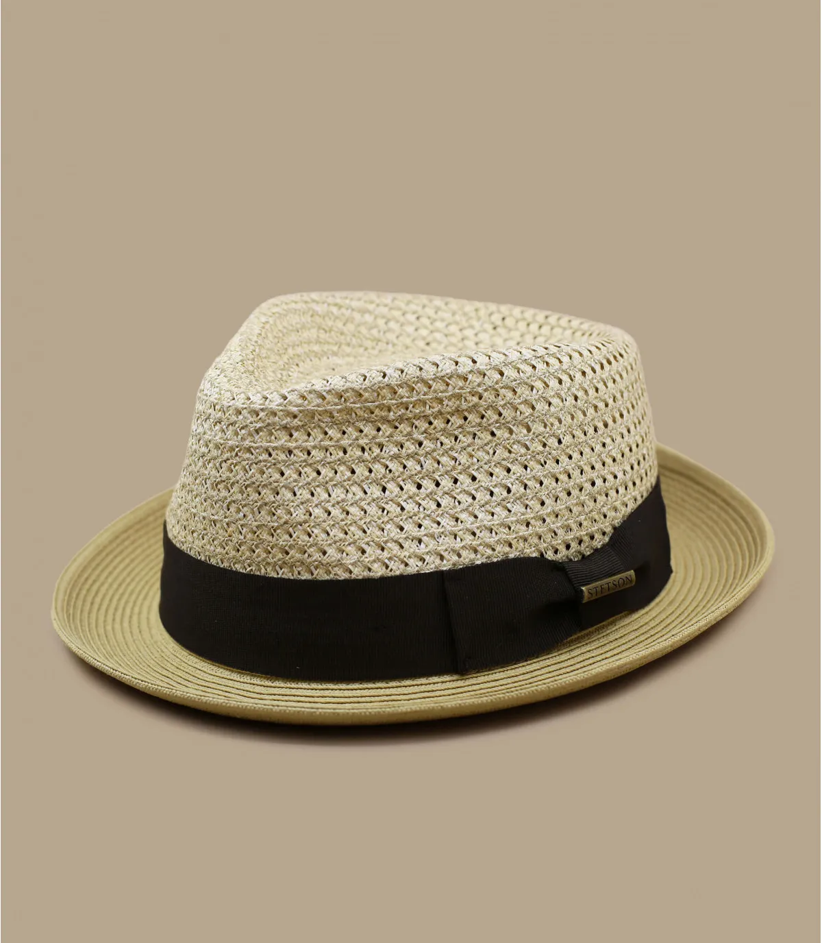   cappello di paglia Stetson     Player Cotton Toyo natural     