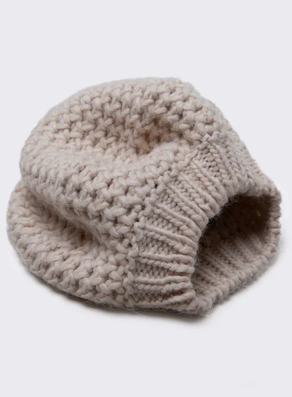 Cappello lana donna bucket cammello - Pennyblack