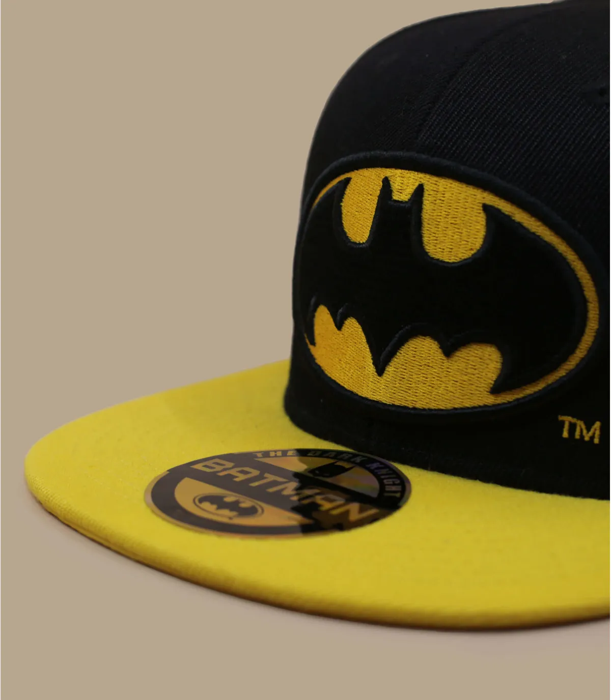Cappello snapback Batman nero e giallo  Cappellini Snapback Batman Basic     