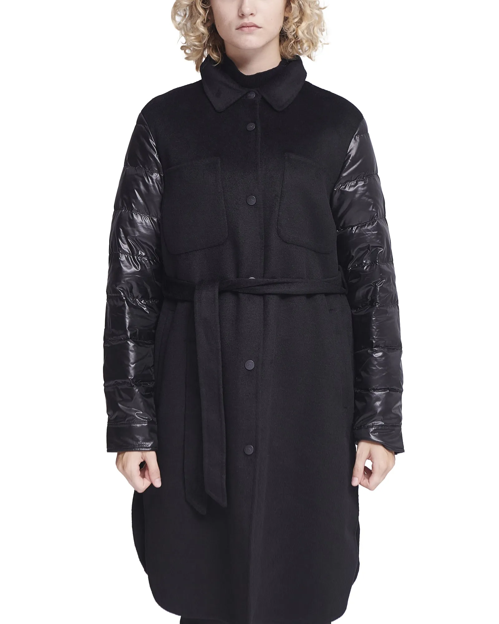 Cappotto Double Down Coat nero