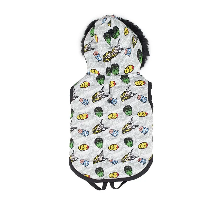 Cappotto imbottito per cani Avengers meraviglia