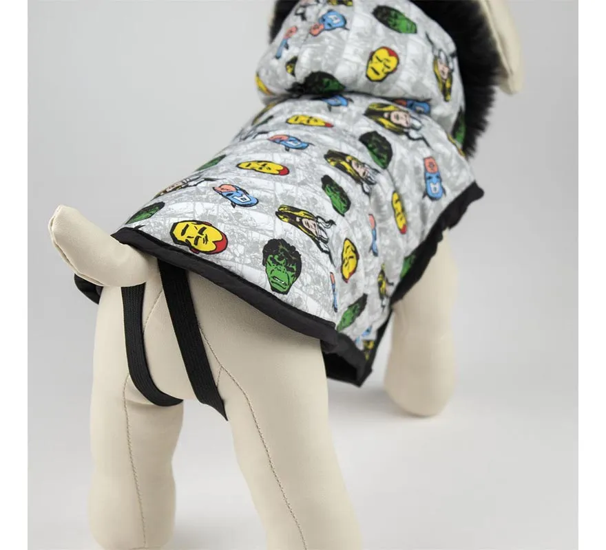 Cappotto imbottito per cani Avengers meraviglia