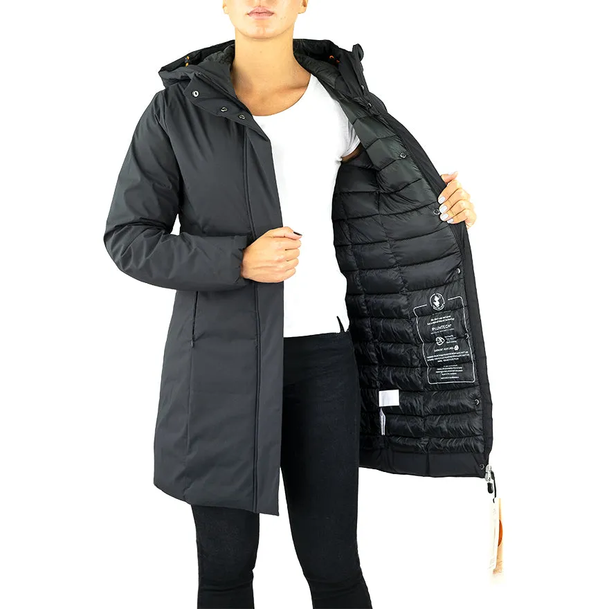 Cappotto Piumino SAVE THE DUCK Leyla D45430W Matt13 Nero