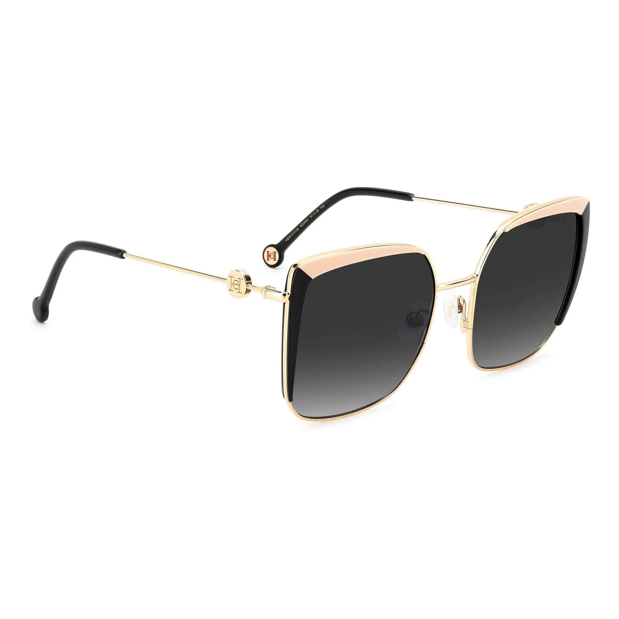   Carolina Herrera HER 0111/S - KDX 9O Nudo Nero | Occhiale Da Sole Donna 