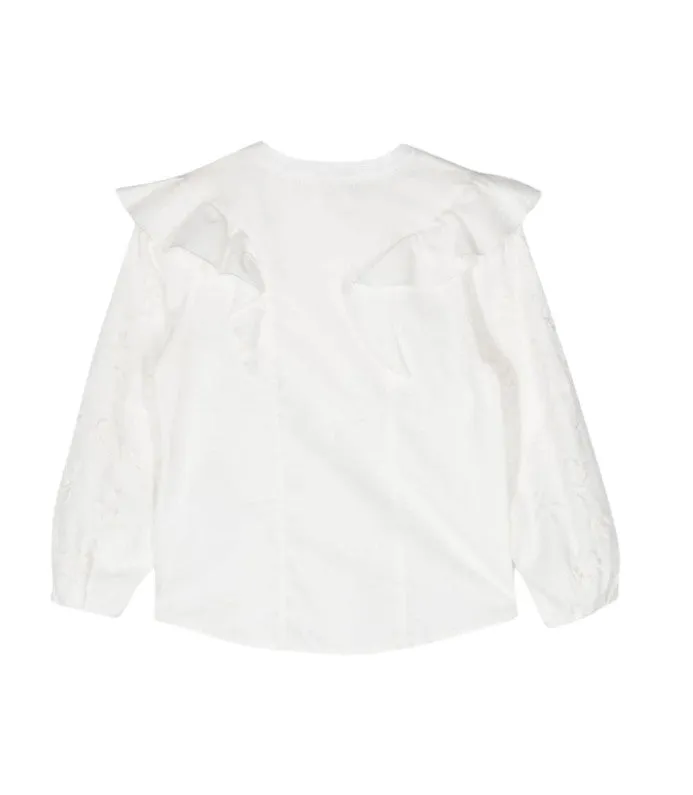 Chloè Camicia con ruches C15E16