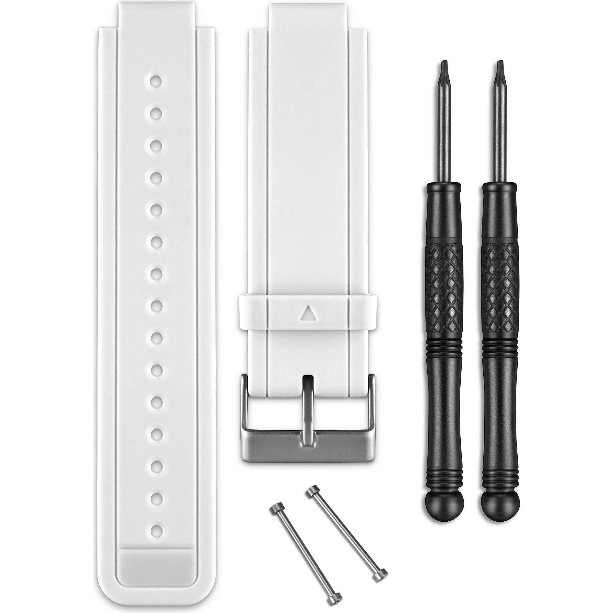 Cinturino orologio Garmin Bianco Plastica