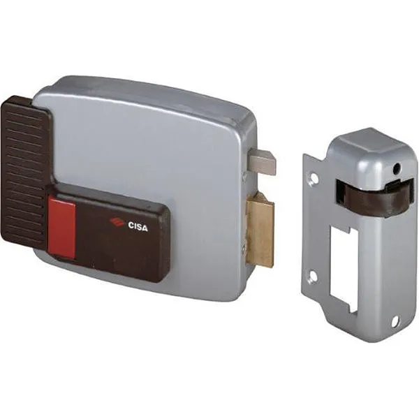 CISA ELETTROSERRATURA DA APPLICARE CON PULSANTE INTERNO ENTRATA MM70 SX