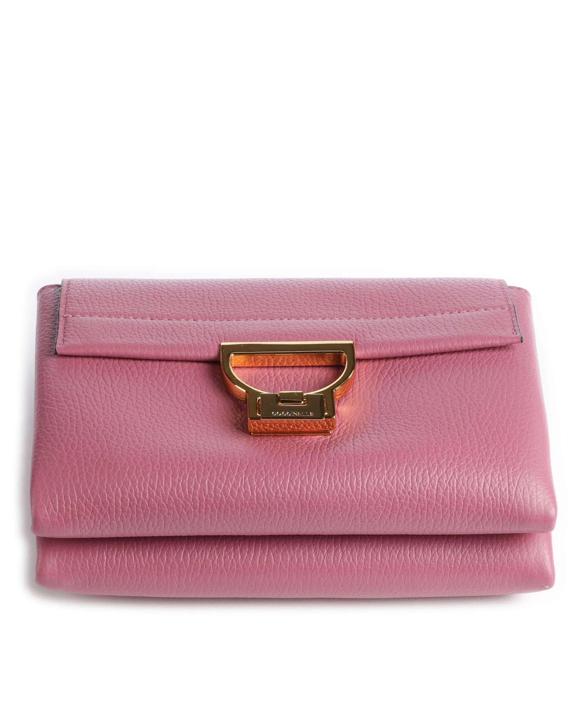  Coccinelle Arlettis Signature Borsa a tracolla pelle granulata pink  