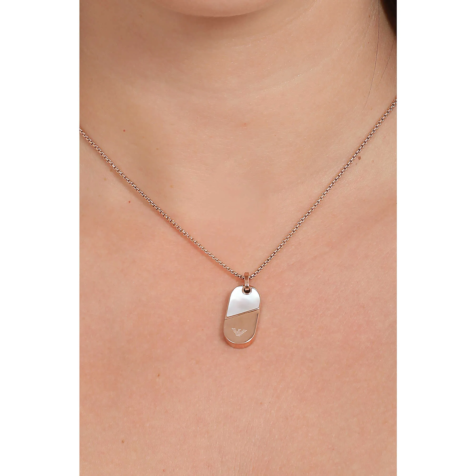 collana donna gioielli Emporio Armani Couples