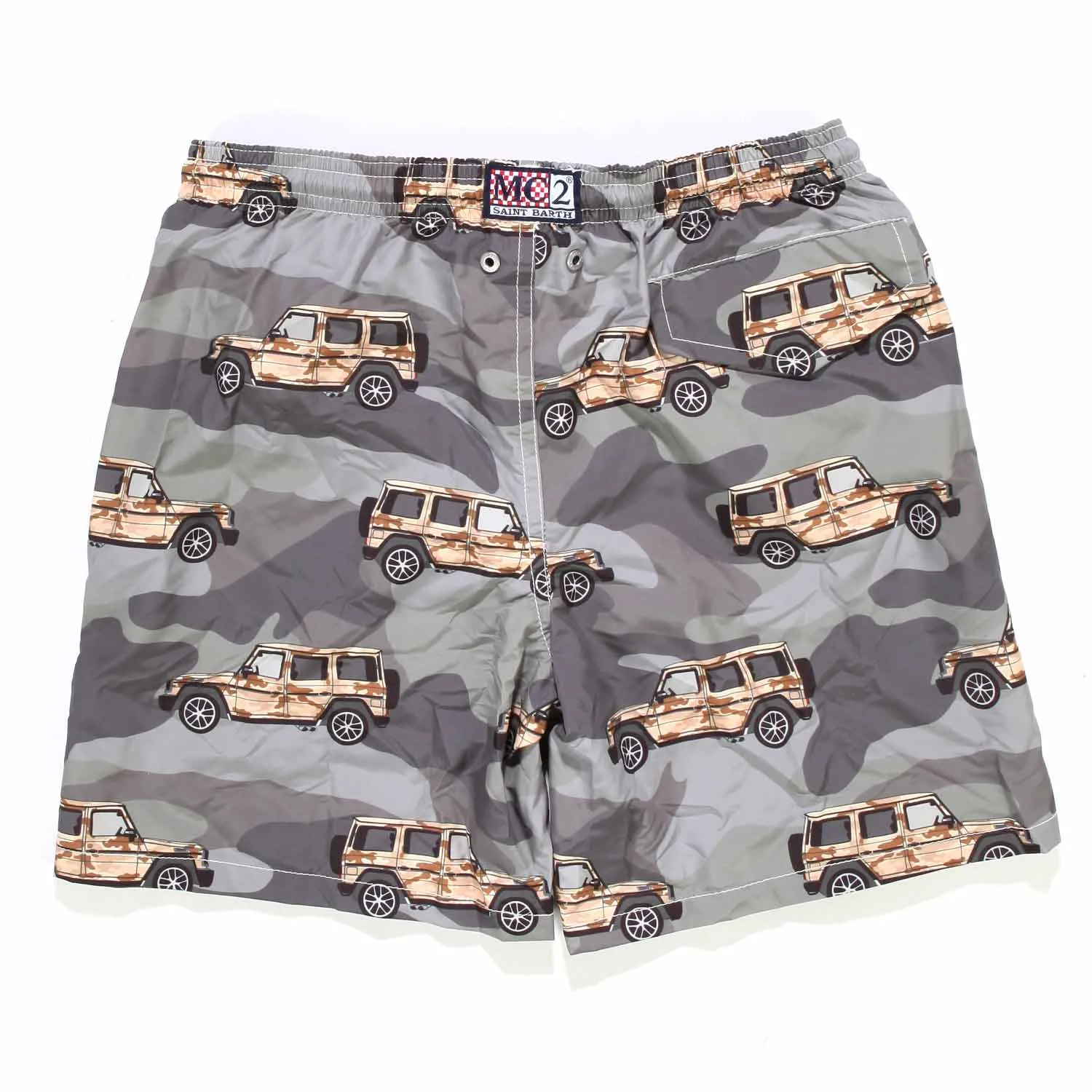 Costume Boxer Camouflage Militare
