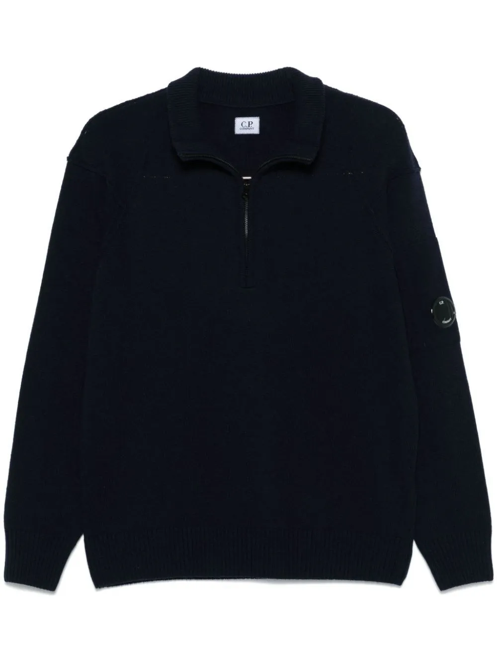   C.p. Company  Maglione mezza zip in Lambswool  