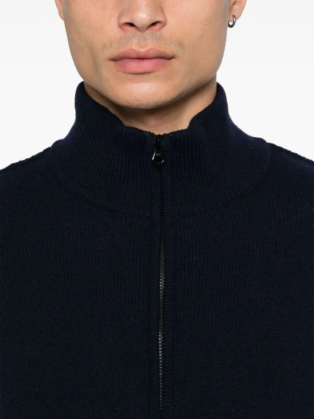   C.p. Company  Maglione mezza zip in Lambswool  