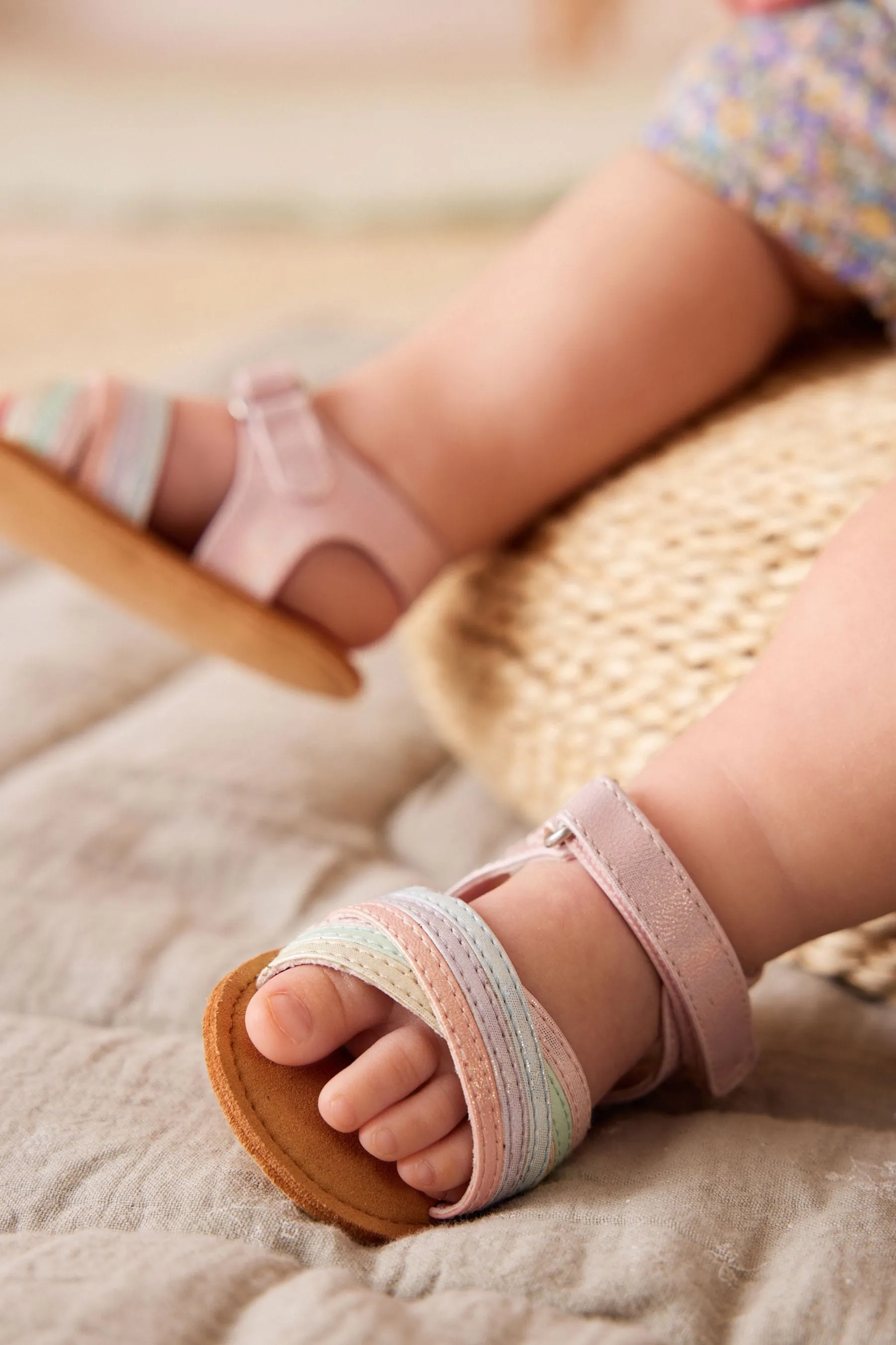 Cross Strap Baby Sandals (0-24mths)    