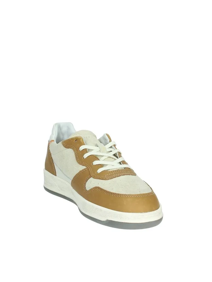D.A.T.E.  SNEAKERS BASSA M391-C2-PO-BI BEIGE/CUOIO