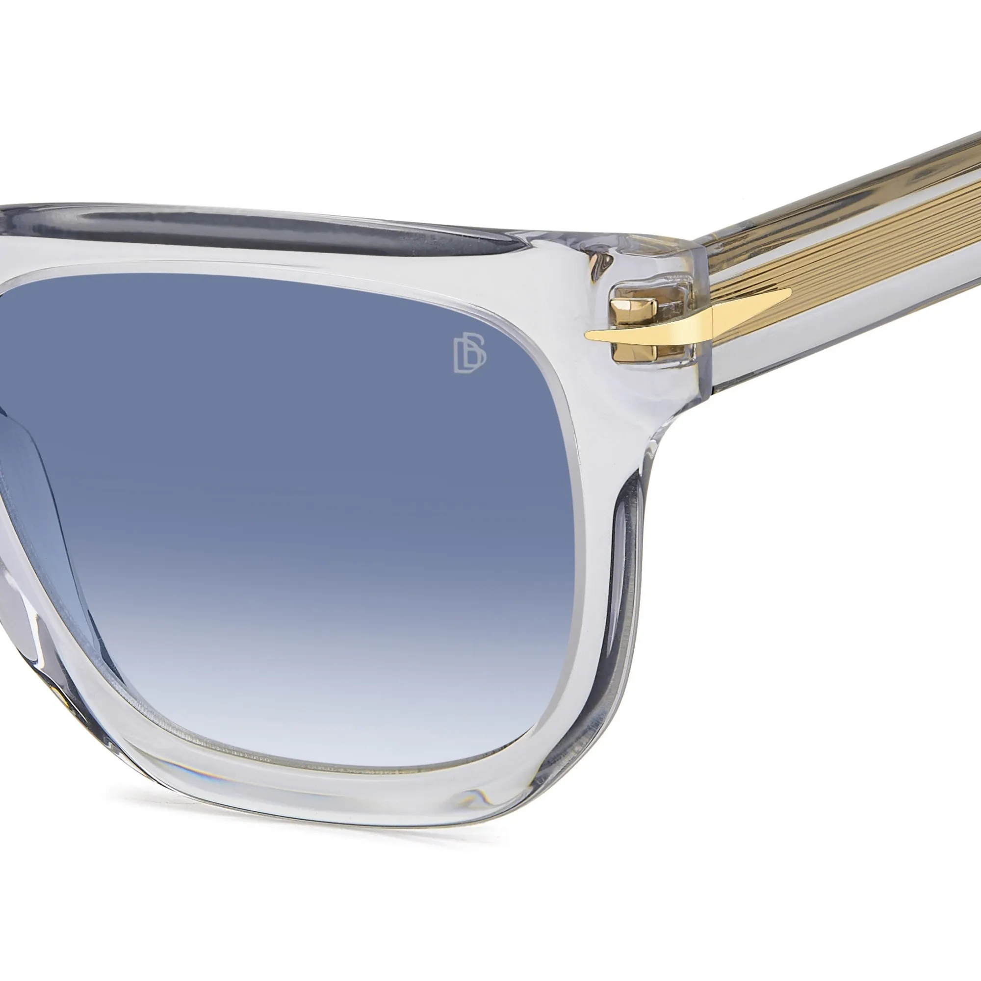   David Beckham DB 7118/S - 63M 08 Grigio Cristallo | Occhiale Da Sole Uomo 