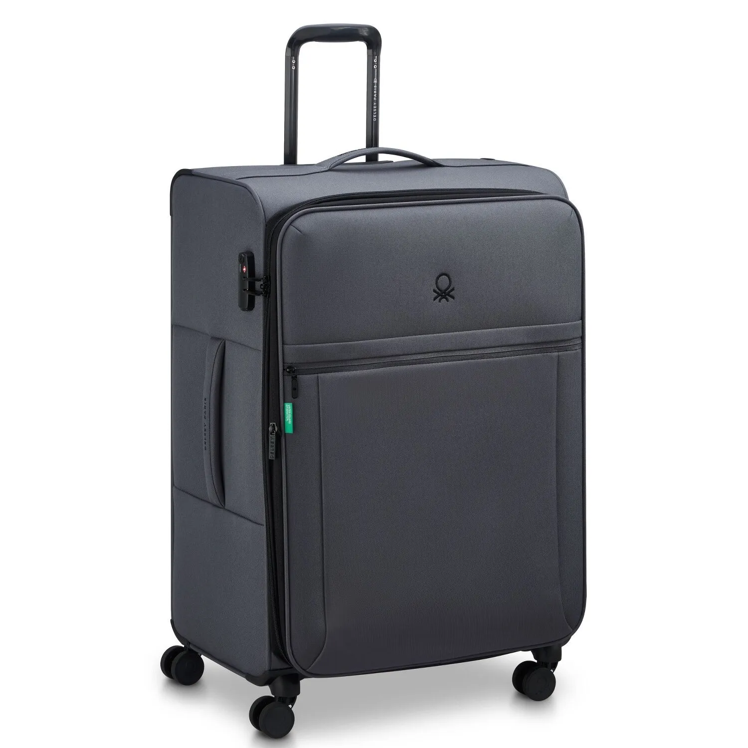 Delsey Paris x United Colors of Benetton BE Trolley a 4 ruote L 76 cm con piega elastica