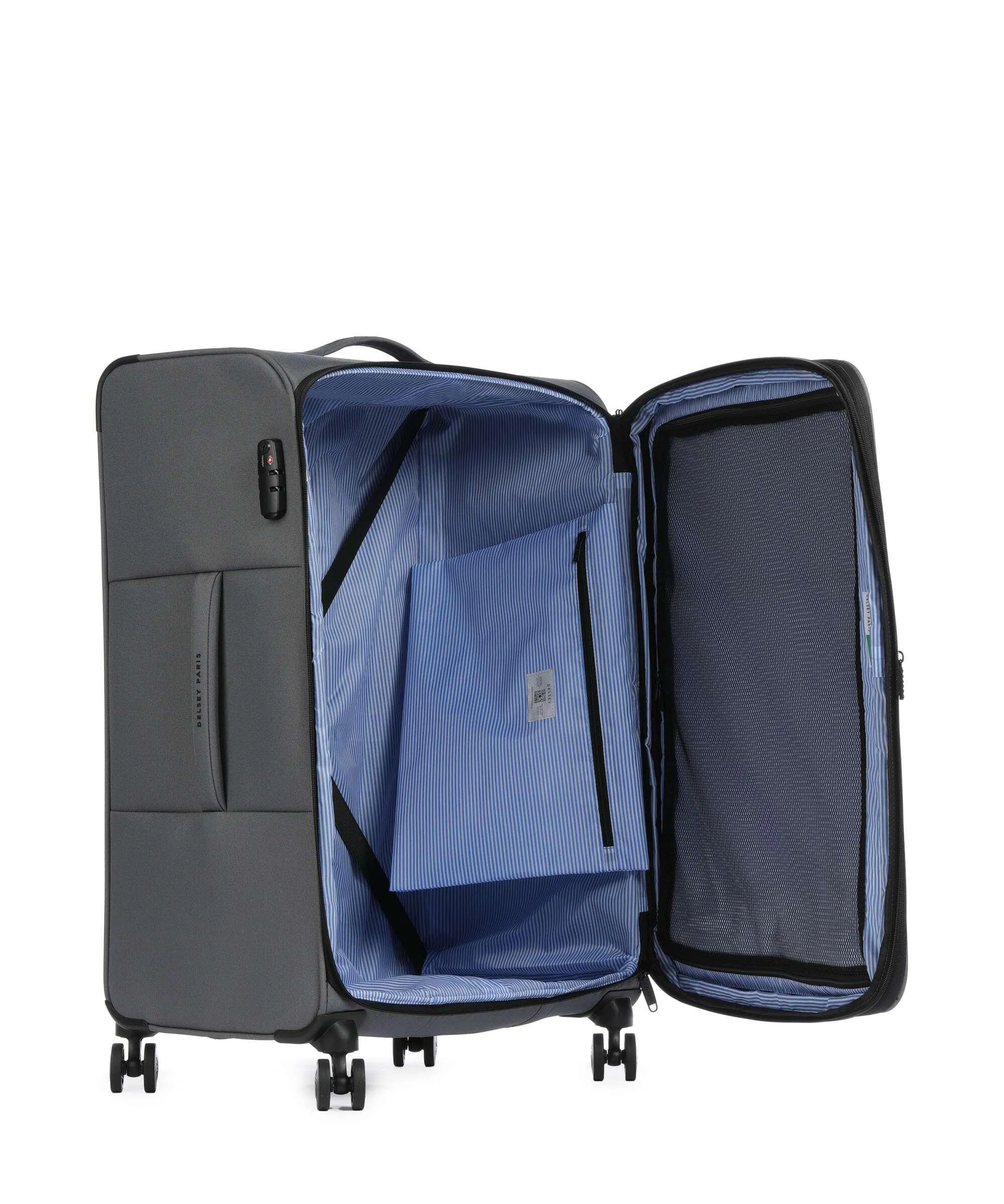  Delsey Paris x United Colors of Benetton BE Valigia trolley (4 ruote) antracite 76 cm  